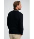 Pull col rond benson & cherry noir