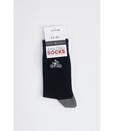 Chaussettes benson & cherry noir