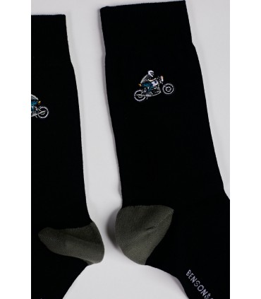 Chaussettes benson & cherry noir