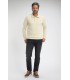 Sweat col polo benson & cherry ecru