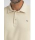 Sweat col polo benson & cherry ecru