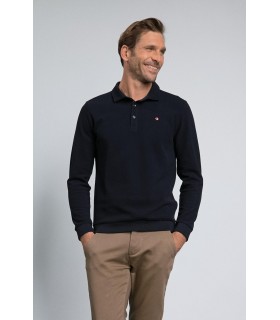 Sweat col polo benson & cherry marine