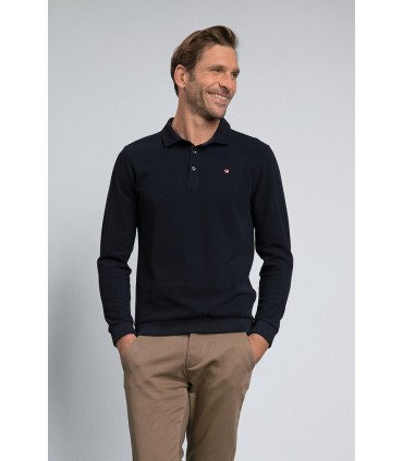 Sweat col polo benson & cherry marine