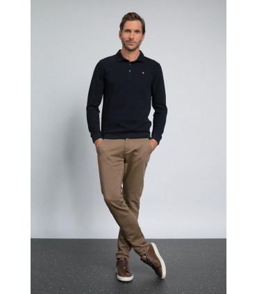 Sweat col polo benson & cherry marine