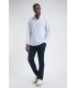 Chemise ml benson & cherry blanc-beige