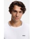 Tee shirt mc boss green 100white