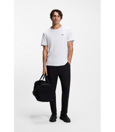 Tee shirt mc boss green 100white