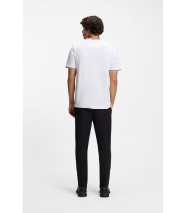 Tee shirt mc boss green 100white