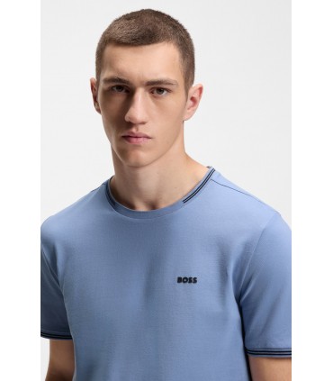 Tee shirt mc boss green 459light/pastelblue
