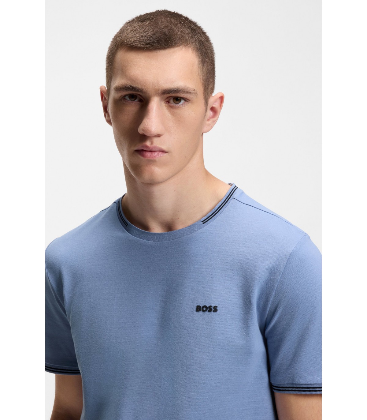 Tee shirt mc boss green 459light/pastelblue