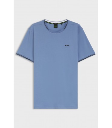 Tee shirt mc boss green 459light/pastelblue