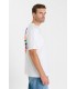 Tee shirt mc tps cerises 1001white