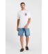 Tee shirt mc tps cerises 1001white