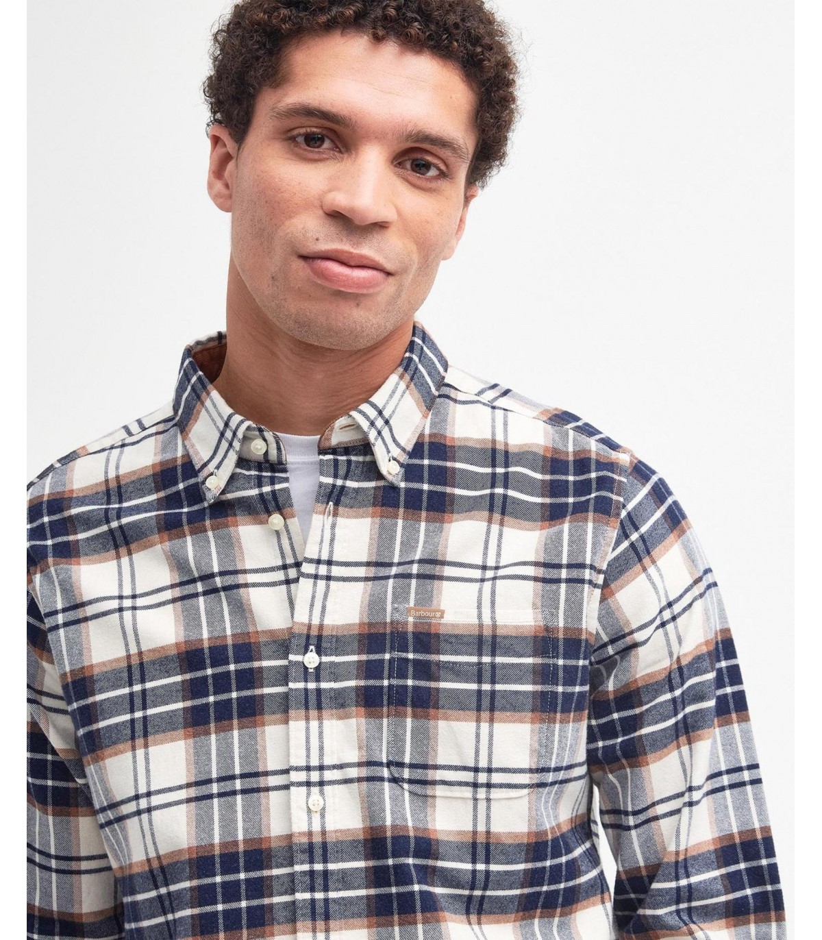 Chemise ml barbour be11ecru