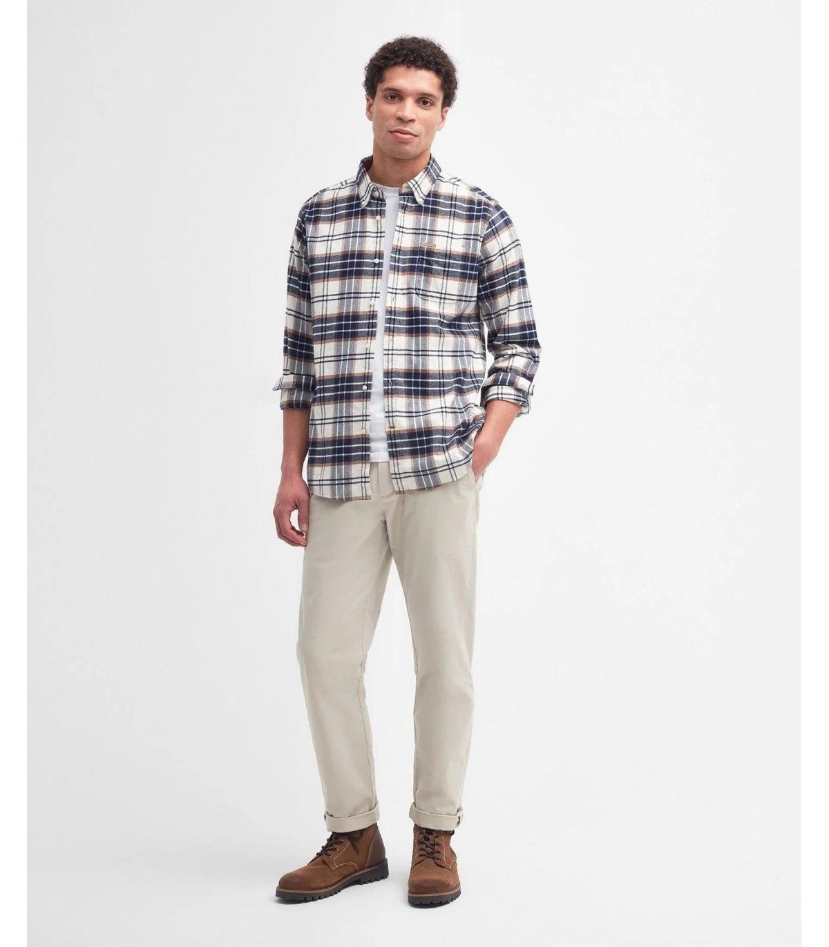 Chemise ml barbour be11ecru