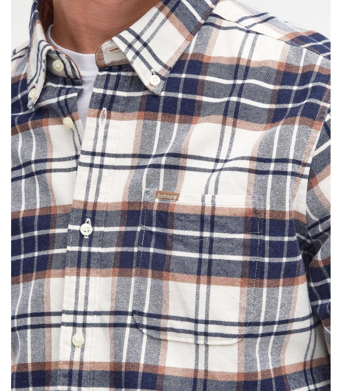 Chemise ml barbour be11ecru