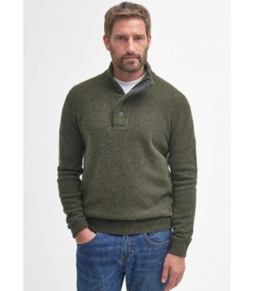 Pull col chemine barbour gn73seaweed