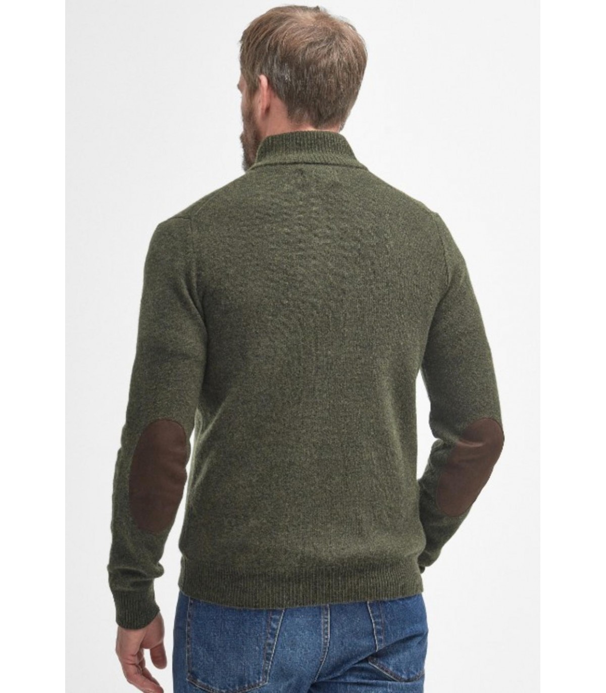 Pull col chemine barbour gn73seaweed