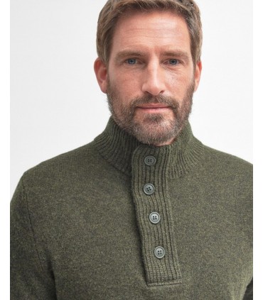 Pull col chemine barbour gn73seaweed