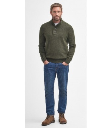 Pull col chemine barbour gn73seaweed