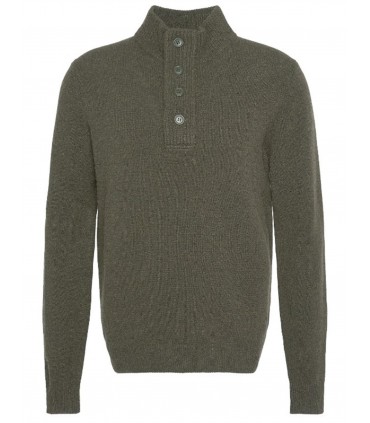 Pull col chemine barbour gn73seaweed