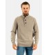 Pull col chemine barbour st51stone