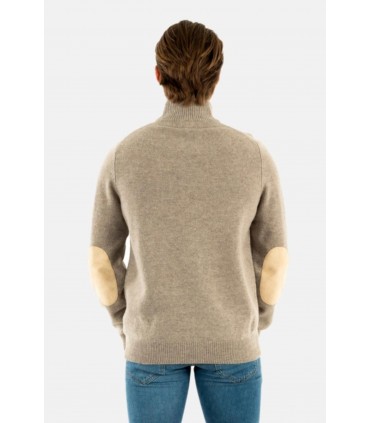 Pull col chemine barbour st51stone