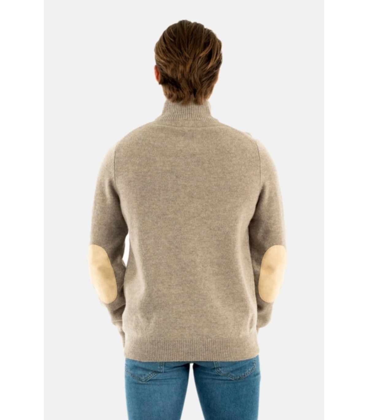 Pull col chemine barbour st51stone