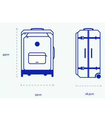 Maroquinerie valise cabaia 