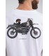 Tee shirt mc benson & cherry blanc