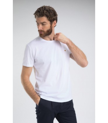 Tee shirt mc benson & cherry blanc