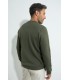 Sweat col rond benson & cherry kaki