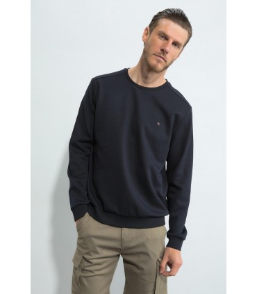 Sweat col rond benson & cherry marine