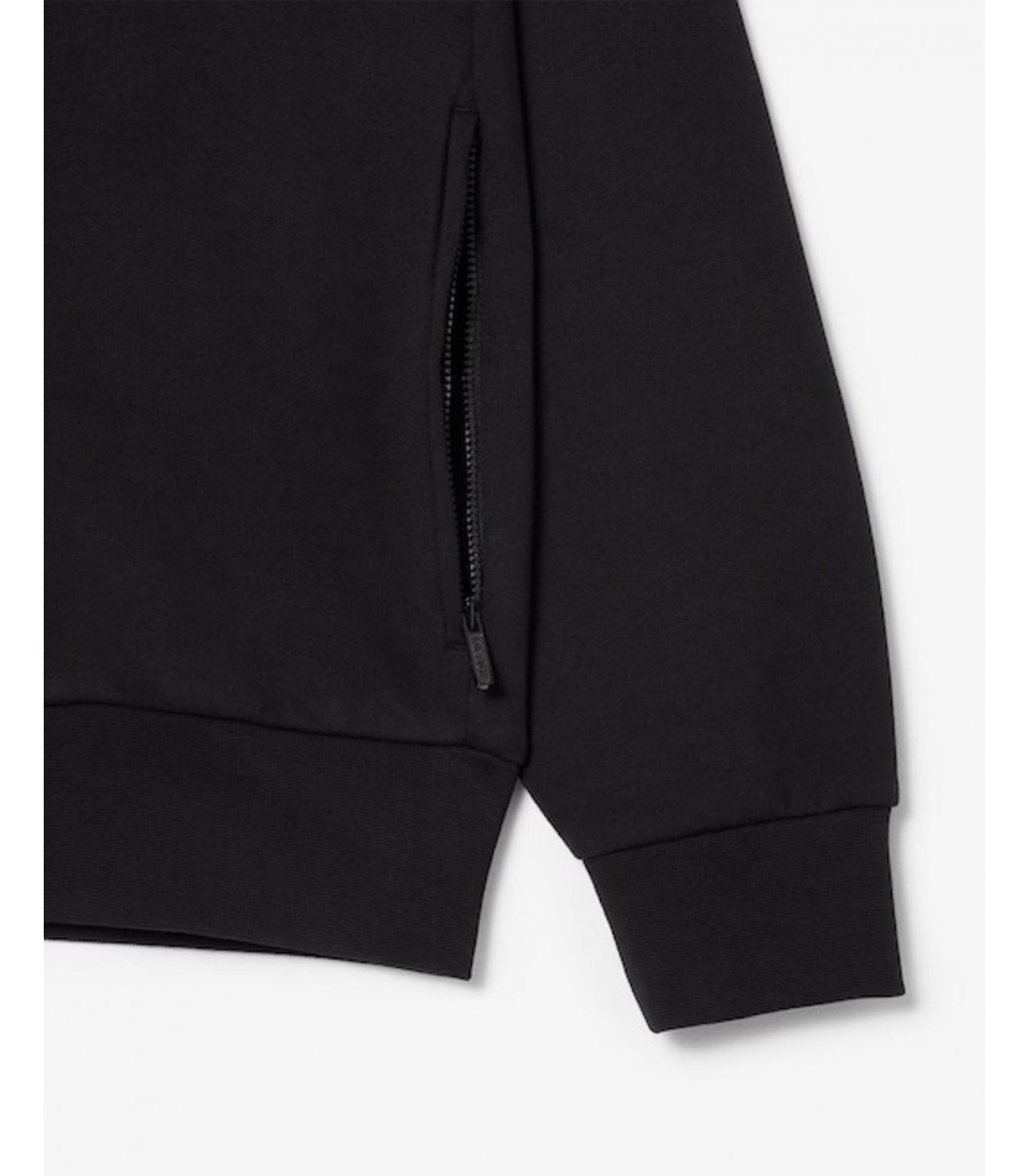 Sweat zippe lacoste 031-noir