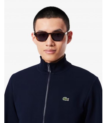 Sweat zippe lacoste 166-marine