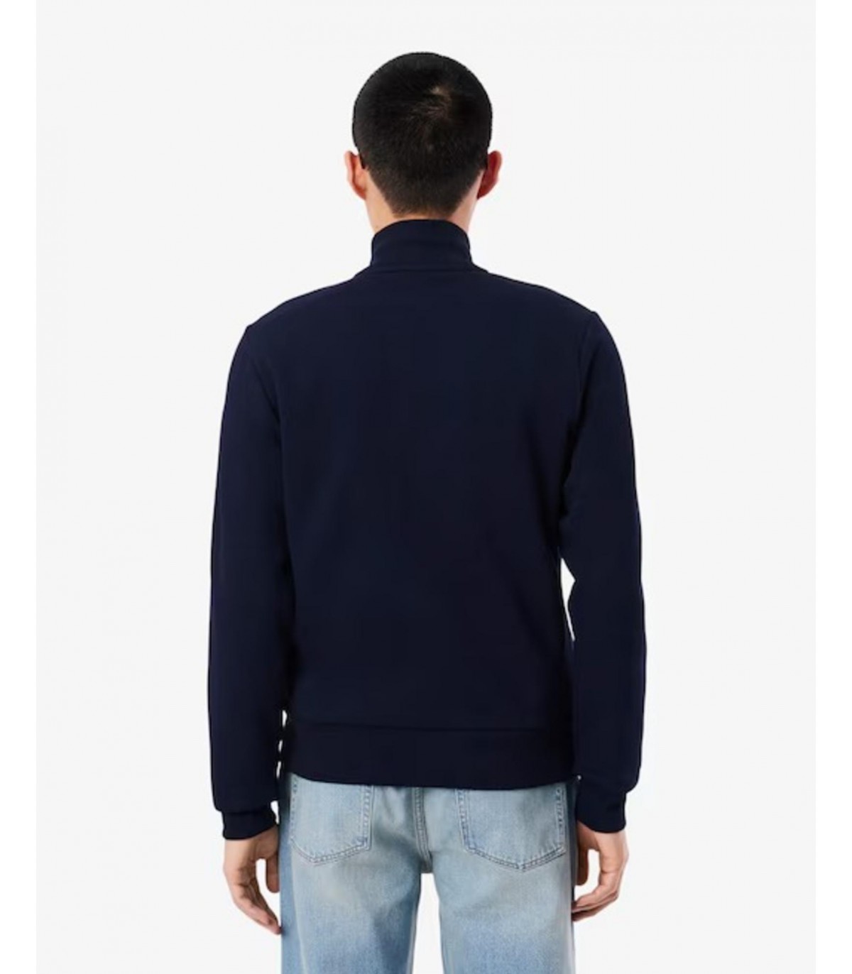 Sweat zippe lacoste 166-marine