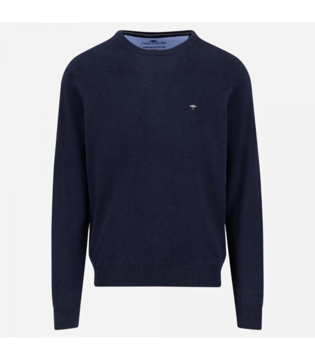 Pull col rond fynch hatton 690navy