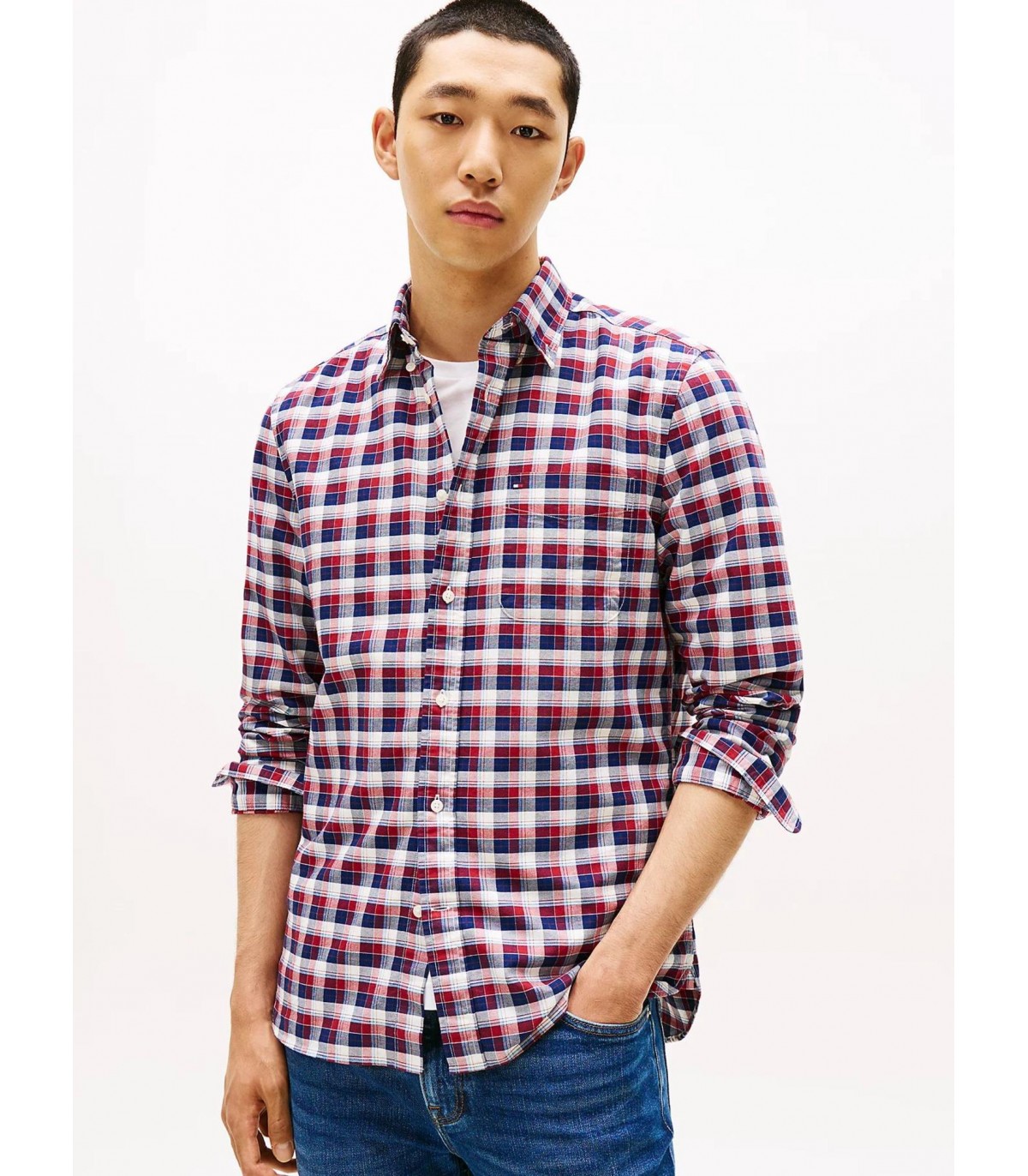 Chemise ml tommy menswear 0qjred/check