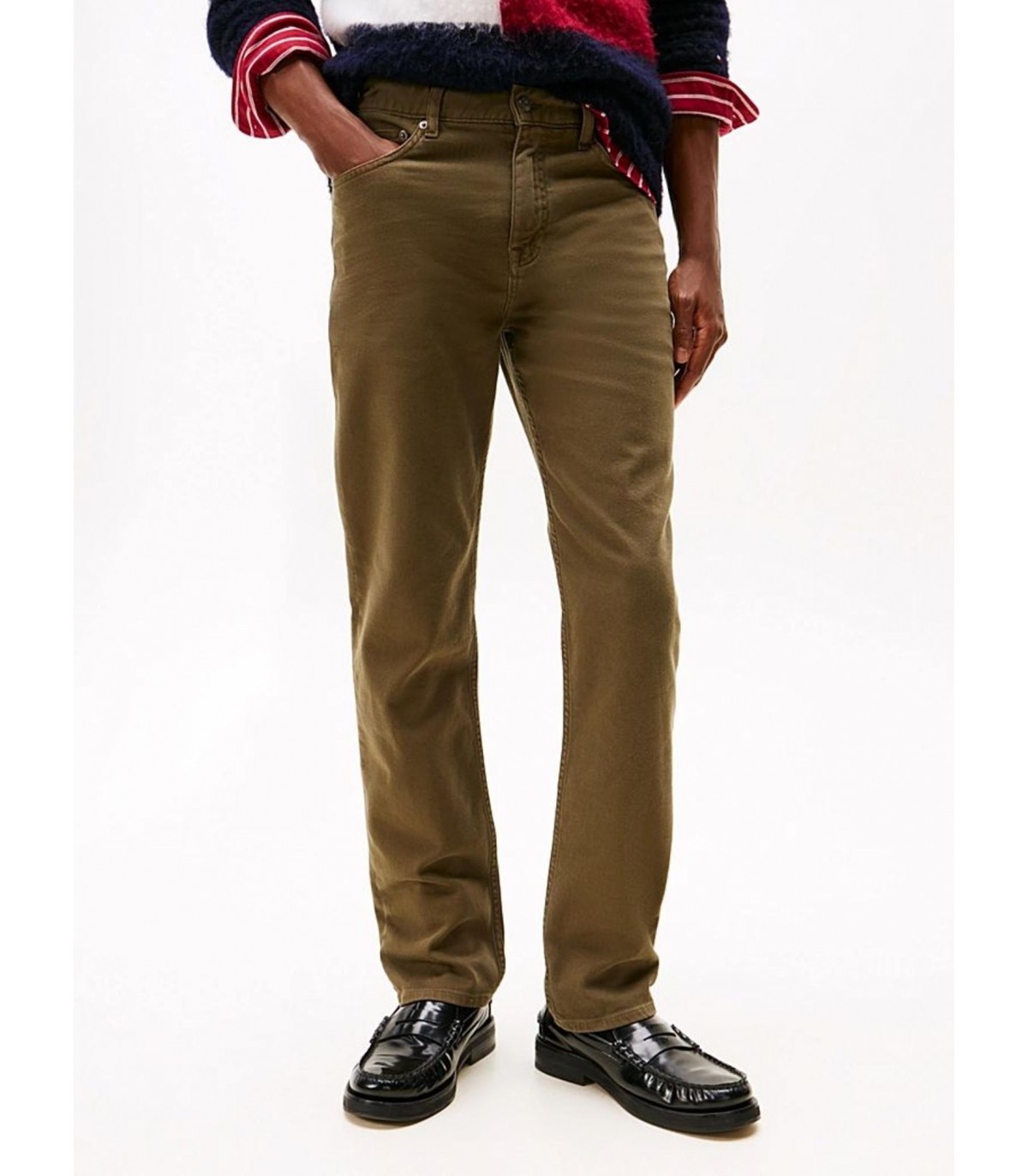 Pantalon jean tommy menswear rbnarmygreen