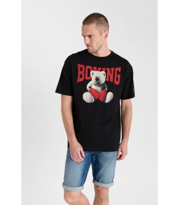 Tee shirt mc tps cerises 0001black