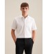 Chemise mc uni seidensticker 01blanc