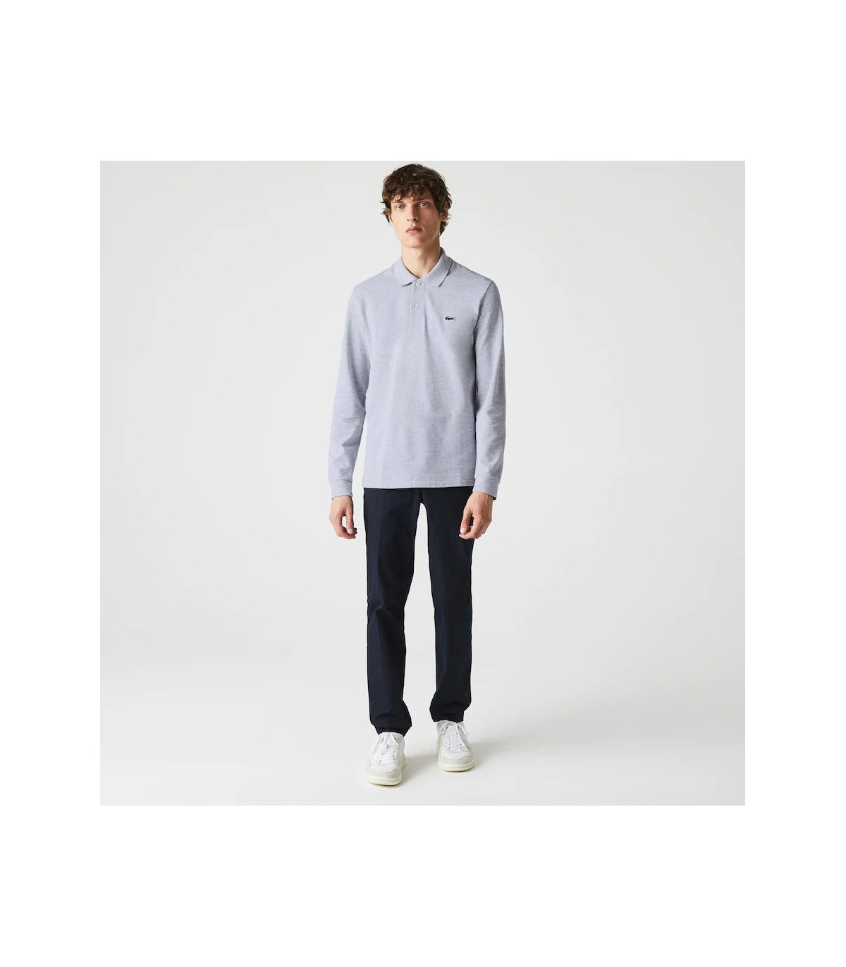 Polo ml lacoste ccaargent