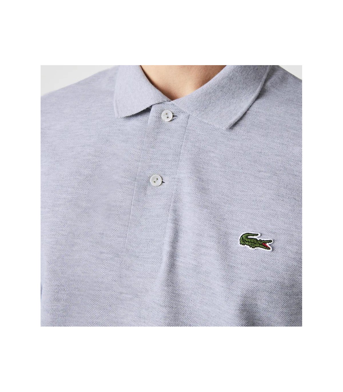 Polo ml lacoste ccaargent