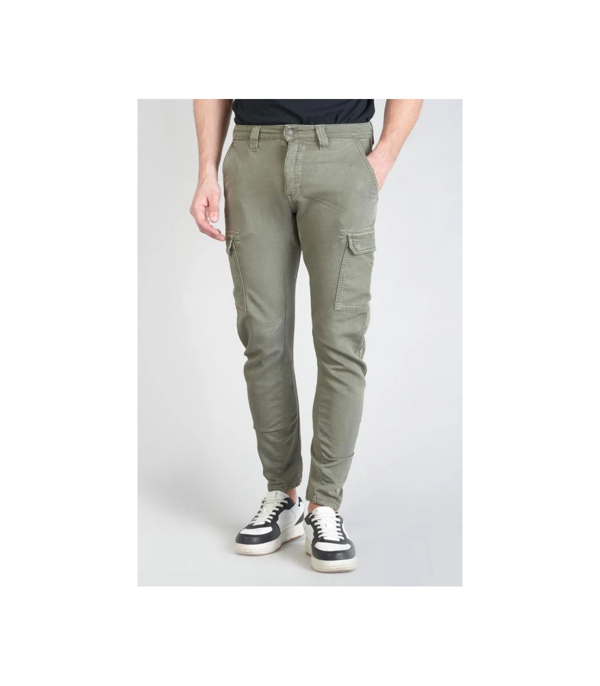 Pantalon chino tps cerises 9003kaki