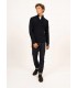 Pull col zippe saint-james ccnavy