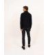 Pull col zippe saint-james ccnavy