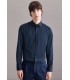 Chemise ml uni seidensticker 19bleu