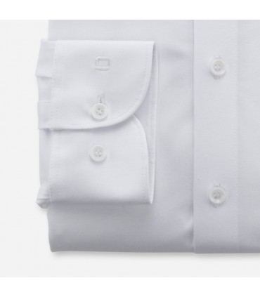 Chemise ml uni olymp 00blanc