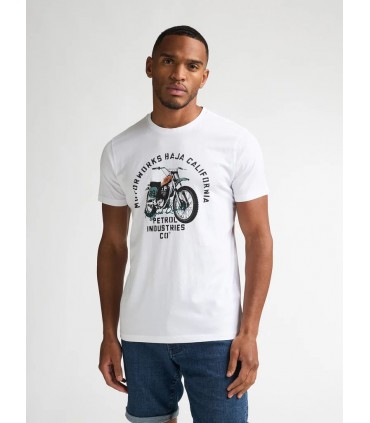 Tee shirt mc petrol 0000white