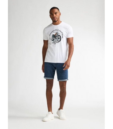 Tee shirt mc petrol 0000white